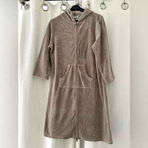 The White Company London, Women's Terry Cloth Hoodie Swimsuit Cover Up